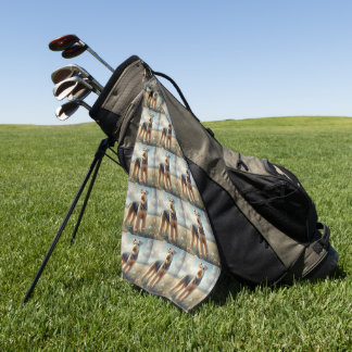 Airedale Terrier Golf Towel