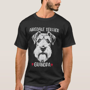 Airedale Terrier Grandpa 1 T-Shirt