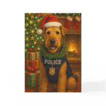 Airedale Terrier Holiday 