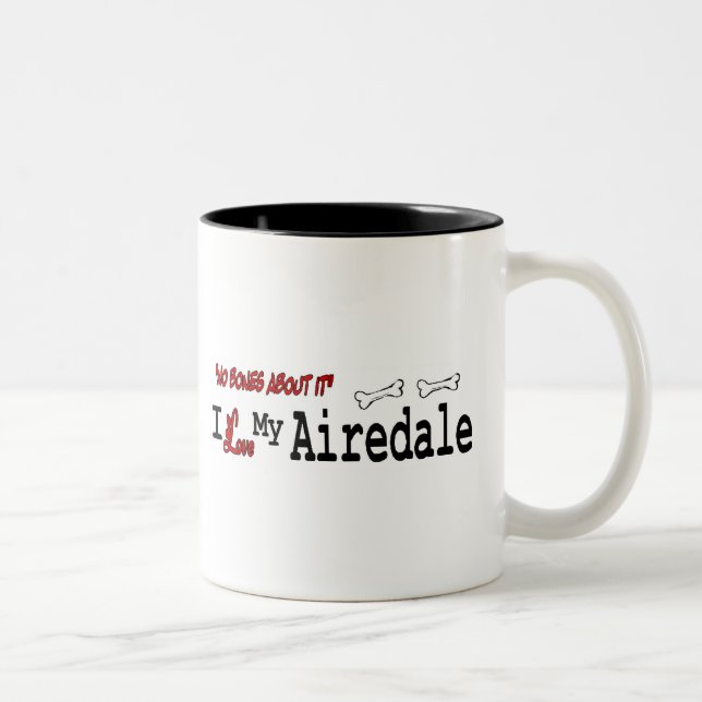 Airedale Terrier (I Love) Mug (Right)