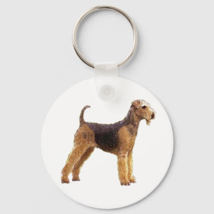 Airedale Terrier Key Ring