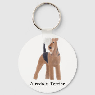 Airedale Terrier Keychain