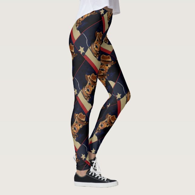 AIREDALE TERRIER   LEGGINGS (Right)