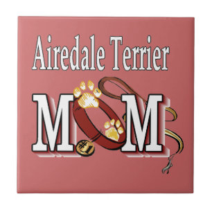 Airedale Terrier MOM Tile