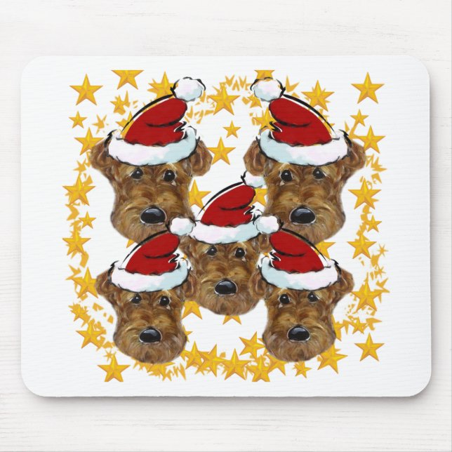 AIREDALE TERRIER MOUSE PAD (Front)