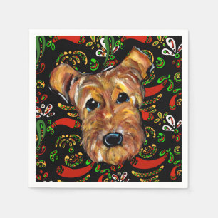  AIREDALE TERRIER       NAPKIN