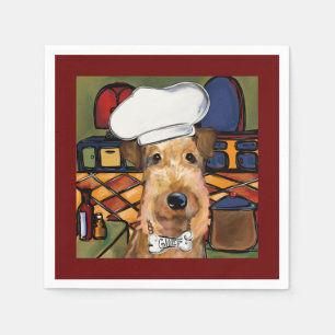 Airedale  Terrier  Napkin