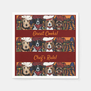 Airedale  Terrier     Napkin
