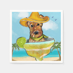 Airedale Terrier  Napkin