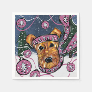  AIREDALE TERRIER      NAPKIN