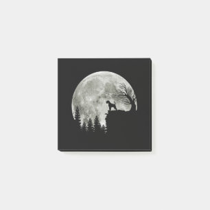 Airedale Terrier On Mountain Halloween Dog Lovers Post-it Notes