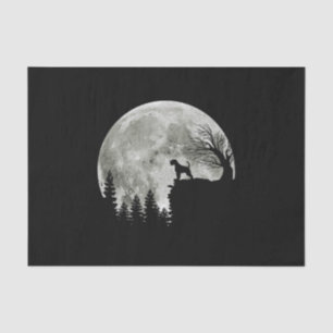 Airedale Terrier On Mountain Halloween Dog Lovers Tissue Paper