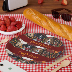 Airedale  Terrier     Paper Plate