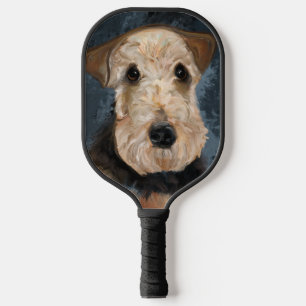 AIREDALE TERRIER PICKLEBALL PADDLE
