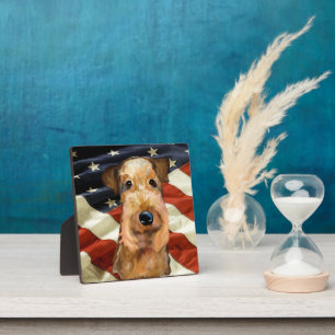  AIREDALE TERRIER    PLAQUE