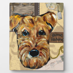 AIREDALE TERRIER PLAQUE