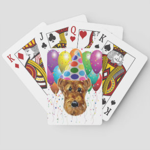 AIREDALE TERRIER PLAYING CARDS