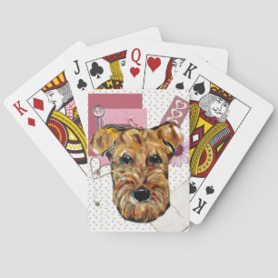 AIREDALE TERRIER PLAYING CARDS