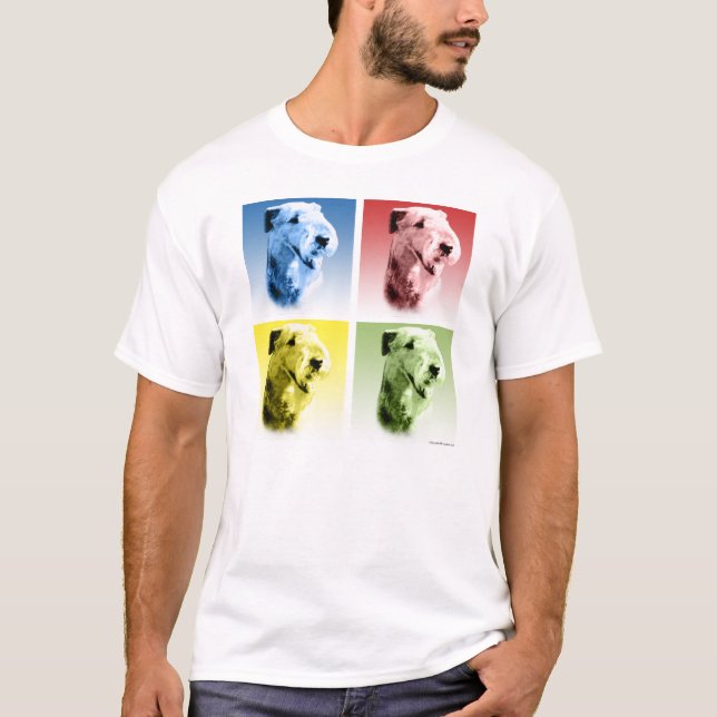 Airedale Terrier Pop Art T-Shirt (Front)