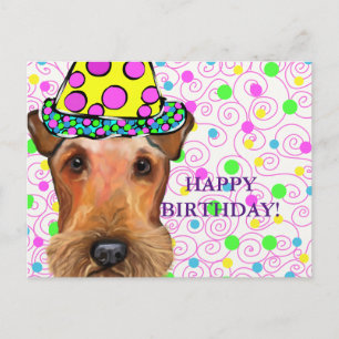 AIREDALE TERRIER POSTCARD