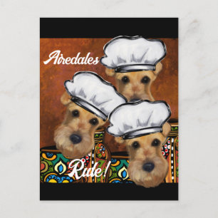 Airedale Terrier Postcard