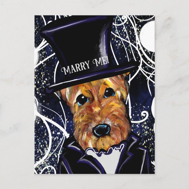  AIREDALE TERRIER        POSTCARD (Front)