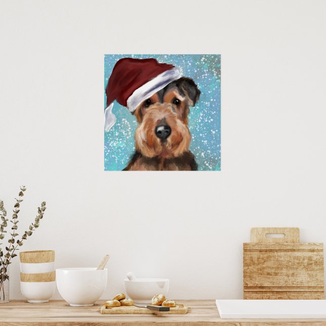 AIREDALE TERRIER POSTER (Kitchen)