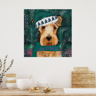 Airedale Terrier  Poster