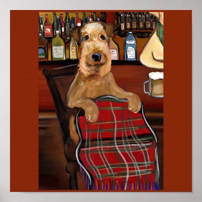Airedale Terrier     Poster (Front)