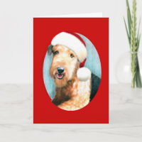 Airedale Terrier Santa - Customised