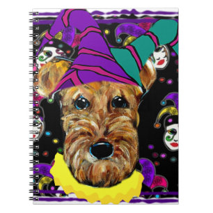 AIREDALE TERRIER SPIRAL NOTEBOOK