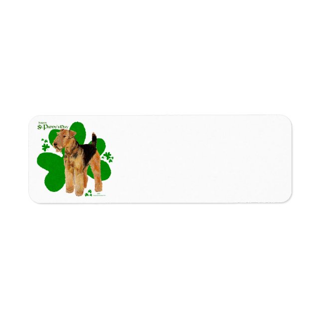 Airedale Terrier St Paddy (Front)