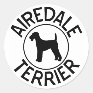 Airedale Terrier Stickers