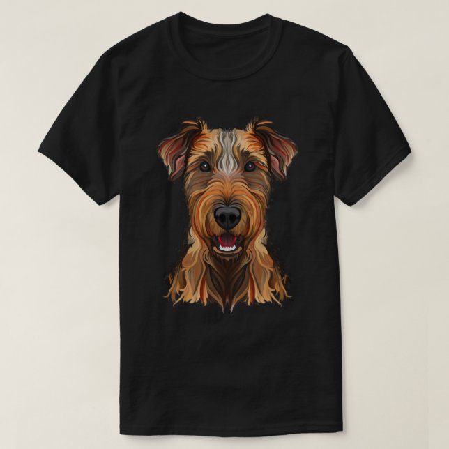 airedale terrier T-Shirt (Design Front)