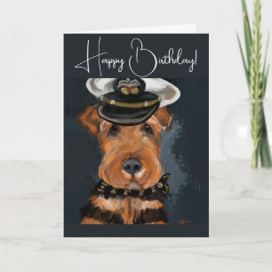AIREDALE TERRIER THANK YOU CARD