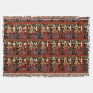 Airedale Terrier     Throw Blanket