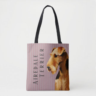Airedale Terrier Tote Bag