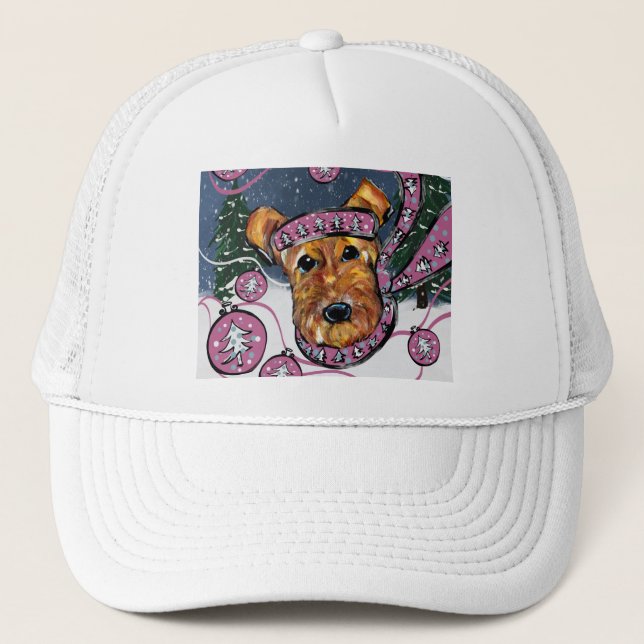  AIREDALE TERRIER      TRUCKER HAT (Front)