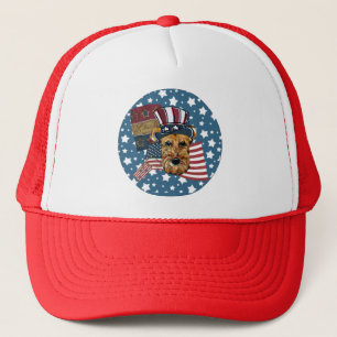 AIREDALE TERRIER TRUCKER HAT