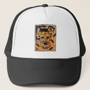 AIREDALE TERRIER TRUCKER HAT