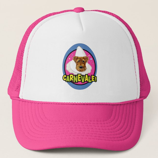 AIREDALE TERRIER TRUCKER HAT (Front)