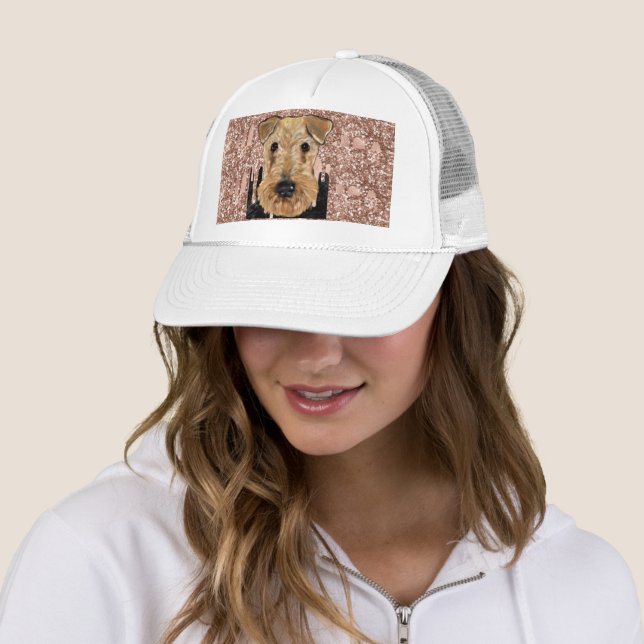 Airedale Terrier  Trucker Hat (In Situ)