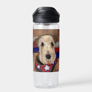AIREDALE TERRIER WATER BOTTLE