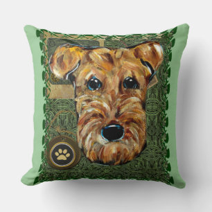 AIREDALE TERRIERS CUSHION