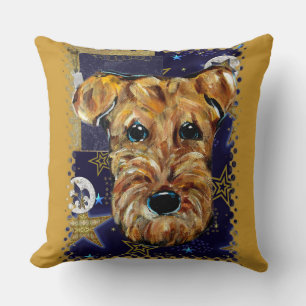 AIREDALE TERRIERS CUSHION