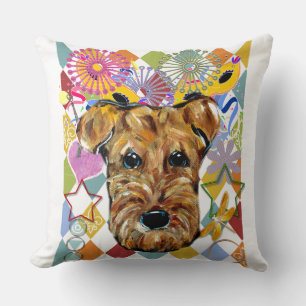 AIREDALE TERRIERS CUSHION