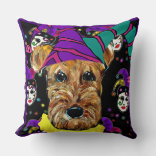 AIREDALE TERRIERS CUSHION