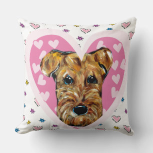 AIREDALE TERRIERS CUSHION
