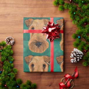 Airedale Terriers Wrapping Paper