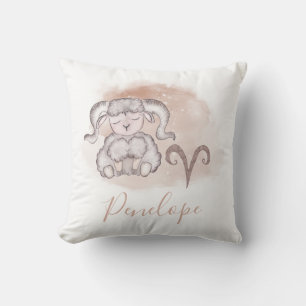 Aires Monogram Lumbar Pillow